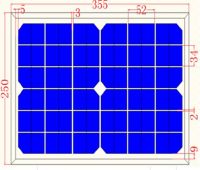 10W Solar Panel Monocrystalline module Panel