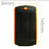 6000mah portable solar panel charger, solar mobile charger cover