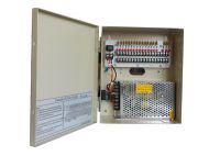 12VDC 10Amp 18 Channel CCTV Camera Power Supply Box 12VDC10A18P