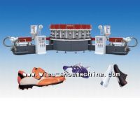 Full-auto round-disk type directly injecting and forming machine