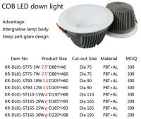 LED down light, a...