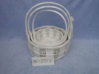 Willow Basket, Tray Basket, Shopping Basket