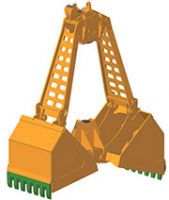 Flat Nose Digging Grab