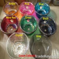 China Newest Pedicure Spa Glass Bowl For Nail Salon