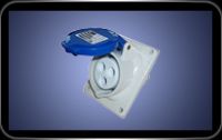 16A 3-wire Panel Mounting Angled