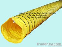 PVC reinforced spiral ventilation mining duct