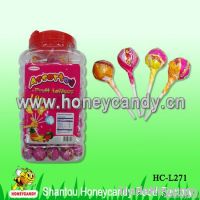 10g Fruit Ball Shape Lollipop