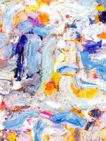 Abstract Oil Painting, Modern Abstract Oil