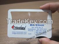 Fresnel Lens Of Card Magnifier