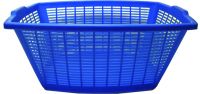 Laundry Baskets (Blue & White