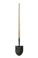 FORGED SOLID BACK, ROUND POINT SHOVEL