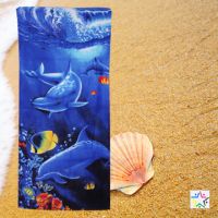 velour print towel/bath towel From China
