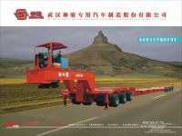 Hydraulic Modular Trailer With Loading Deck