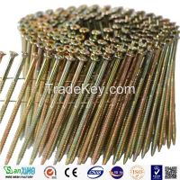 pallet helical coil nail 2.5mm/wire coil nails pallet coil nails/plastic collated coil nails