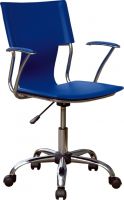 office chair, metal frame chair, PVC chair