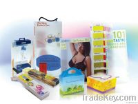 Factory supply PP PVC PET plastic printing gift boxes