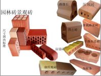 facing bricks, landscape bricks, brick shapes, sintering hollow block