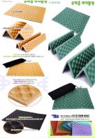 Honeycomb Embossed Folding Cushion