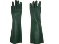 pvc glove sandy finish