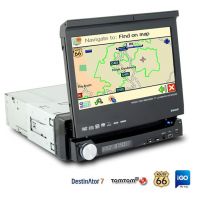 7-inch 1 Din Car DVD with Touch Screen, Bluetooth, GPS