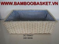 BAMBOO BASKET (with Textile