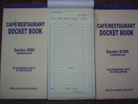 Restaurant Docket Book