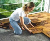 Eco Decking Tiles - Ecological DIY TIles