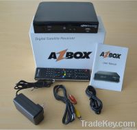 azbox bravissimo satellite decoder Nagra3 Twin tuner iks/sks HD wifi a