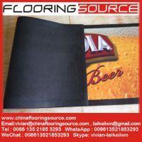 Nitrile Rubber Backing Bar Mat for Beer and Drink Promotion Logo Custom Rubber Bar Mat, custom pvc bar mat, beer mat