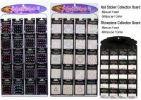 nail sticker collection board, Rhinestone collection board