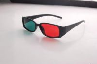 Plastic 3D glasses