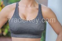 Custom Made Sports Bra/ Women Criss Cross Gym Bra/ Fitness Yoga Bra