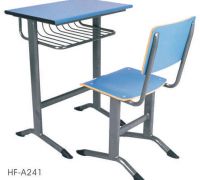 school desk and chair