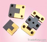 Taper interlocks, slide block, taper pin