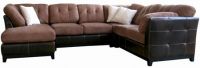 Modern Fabric Sectional Sofa ST409
