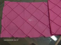sewing: wrinkle, tuck and pleat free finish of cloth and clothes
