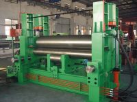 hydraulic three-roller plate bending machine