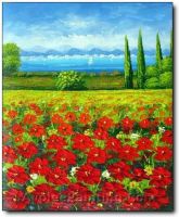 Wholesale 100% handmade oil painting on Canvas Landscape