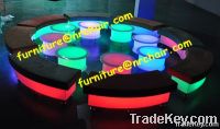 Acrylic LED Light Up sofa for Hotel Commercial Party Nightclub Use