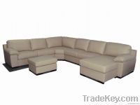 Synthetic Leather Incline Sofa Bed