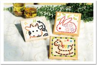 DIY Artful Collage  12x12cm Cupmat - An