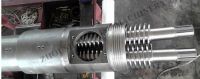 pvc sheet conical twin screw barrel From China
