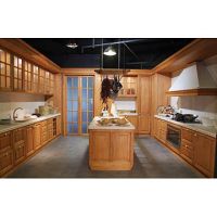wooden kitchen cabinet