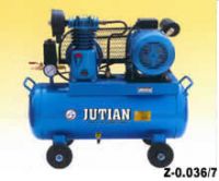 One-stage air-cooled motible air compressors