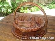 Collapsible Wooden Basket