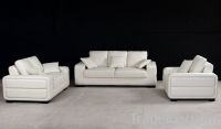 genuine living room leather sofa set