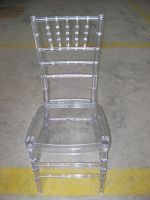 crystal chiavari chair