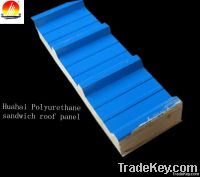 polyurethane insulated roof panel