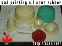 Pad printing silicon rubber