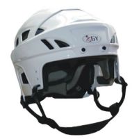 ice hockey helmet...